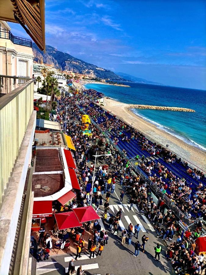 Seaviews By Jenni Menton, La Suite, Superbe Front De Mer, Top Emplacement Avec Terrasse Et Parking! Dış mekan fotoğraf